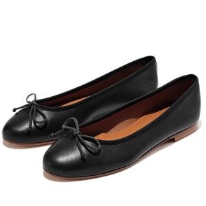 Margaux The Demi Ballet Flat Black Nappa